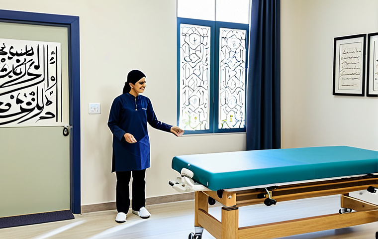 장애인재활상담사 직업 변화 추세 - Modern Rehabilitation Center**

"A bright, modern rehabilitation center with diverse patients engagi...