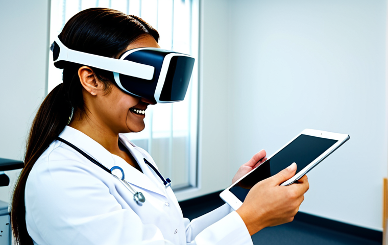 장애인재활상담사 직업 변화 추세 - Modern Rehabilitation Center**

"A bright, modern rehabilitation center with diverse patients engagi...