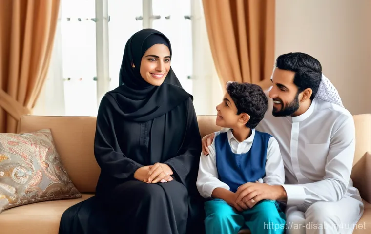 장애인재활상담사와 사회복지사의 차이점 - **Prompt:** A compassionate female Arab rehabilitation counselor, wearing professional yet modest at...